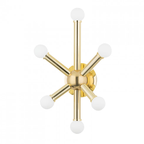 Corbett Jackstone 6 Light Wall Sconce Model: 400-06-VPB