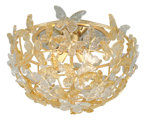 Corbett Milan 4 Light Flush Mount Model: 279-34
