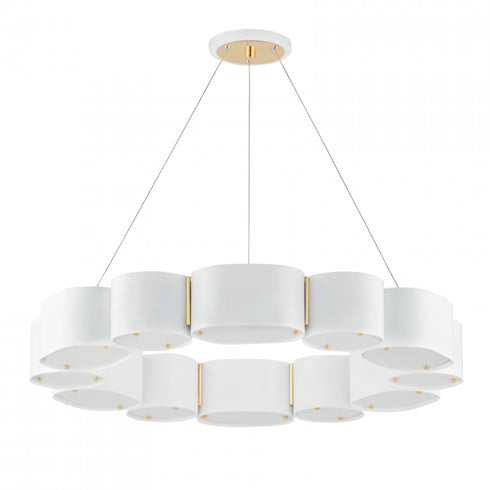Corbett Opal 12 Light Chandelier Model: 393-30-SWH/VB