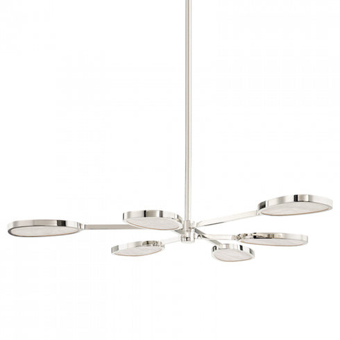 Corbett Patras 6 Light Chandelier Model: 338-06-BN