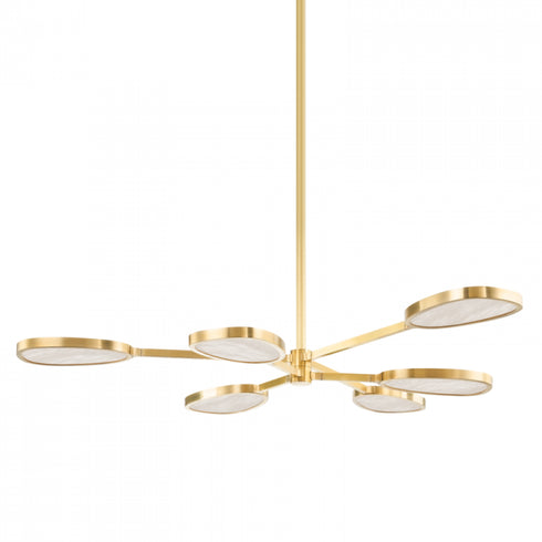 Corbett Patras 6 Light Chandelier Model: 338-06-VB