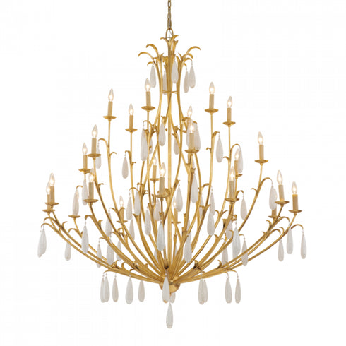 Corbett Prosecco 24 Light Chandelier Model: 293-724-GL