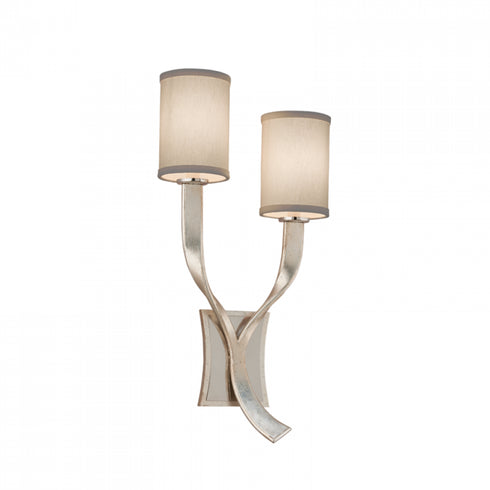 Corbett Roxy 2 Light Wall Sconce Left Model: 158-11-SL/SS