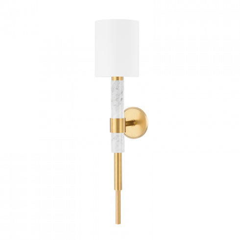 Corbett Solstice 1 Light Wall Sconce Model: 396-01-VB/WM