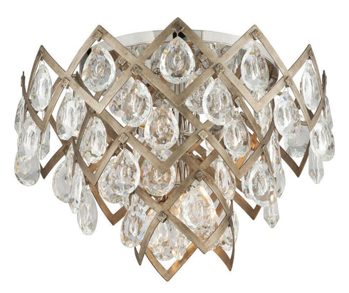 Corbett Tiara 3 Light Ceiling Semi Flush Model: 214-33