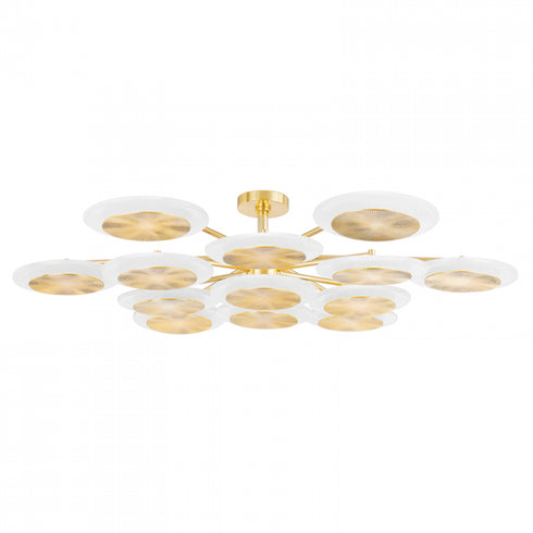 Corbett Topaz 13 Light Chandelier Model: 328-57-VPB