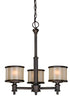 Vaxcel CR-CHU003NB Carlisle 3l Chandelier