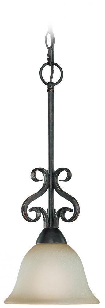 Craftmade 24921-BA Torrey 1 Light Mini Pendant