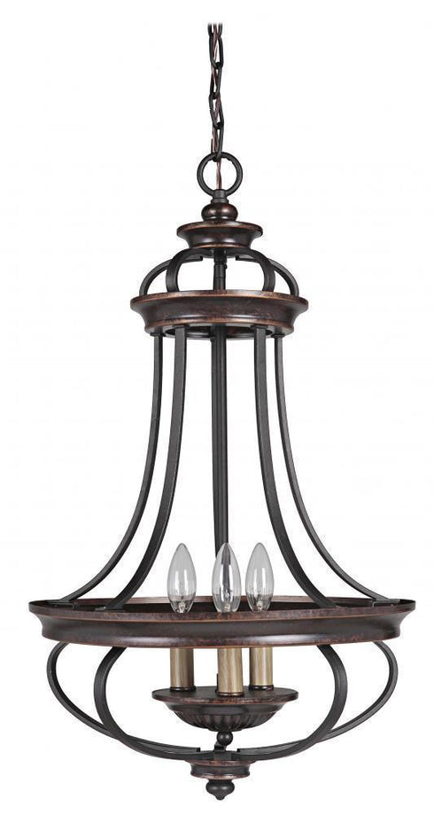 Craftmade Stafford 3 Light Foyer Model: 38733-AGTB
