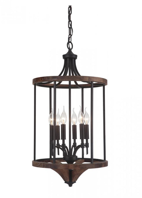 Craftmade Tahoe 6 Light Foyer Model: 40336-ESPWB