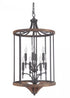 Craftmade Tahoe 8 Light Foyer Model: 40338-BNKWB