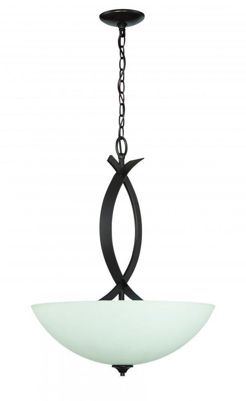 Craftmade Sierra 3 Light Inverted Pendant Model: 41643-FBZ
