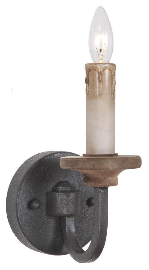 Craftmade Ashwood 1 Light Wall Sconce Model: 36561-TBWB