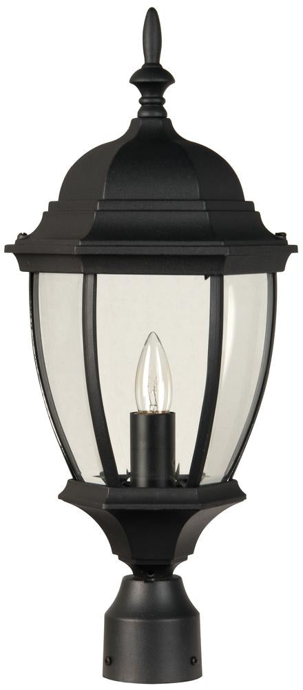 Craftmade Bent Glass Cast Aluminum Medium Post Mount Model: Z285-TB