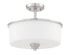 Craftmade Bolden 2 Light Semiflush Convertible Model: 50552-FB