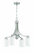 Craftmade Bolden 4 Light Chandelier Model: 50524-FB-WG