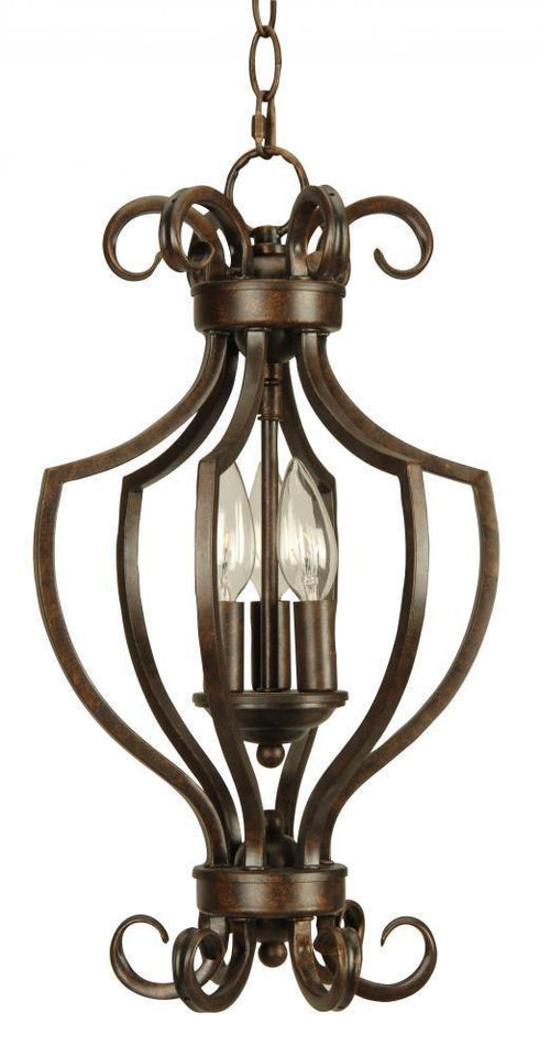 Craftmade Cecilia 3 Light Chandelier Cage Model: 7110BNK3