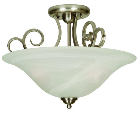 Craftmade Cecilia 3 Light Semiflush Model: 7118BNK3SF