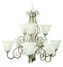 Craftmade Cecilia 9 Light Chandelier Model: 7131BNK9