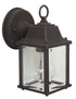 Craftmade Coach Lights LED Outdoor Lantern Matte Textured Black Model: Z192-TB-LED