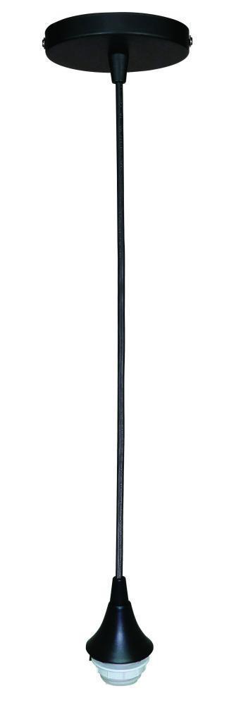 Craftmade CPM-MBK 1 Light Mini Pendant Cord