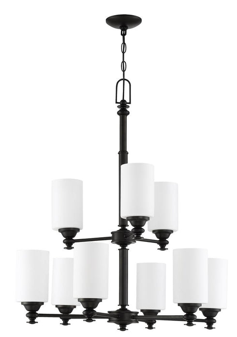 Craftmade Dardyn 9 Light Chandelier Model: 49829-BNK-C