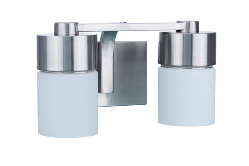 Craftmade District 2 Light Vanity Model: 12314FB2