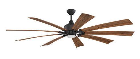 Craftmade Eastwood 60 Inch Ceiling Fan Blades & LED Light Kit Model: EAS60BNK9
