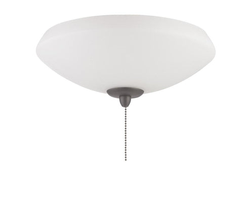 Craftmade Elegance Bowl Light Kit White Frost Glass 2x9w LED 4 Finials Model: LKE201WF-LED