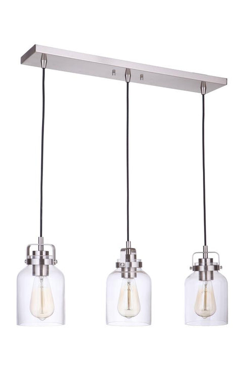 Craftmade Foxwood 3 Light Pendant Model: 53693-FBDT