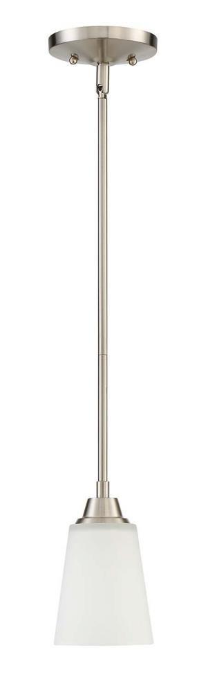 Craftmade Grace 1 Light Mini Pendant Model: 41991-BNK