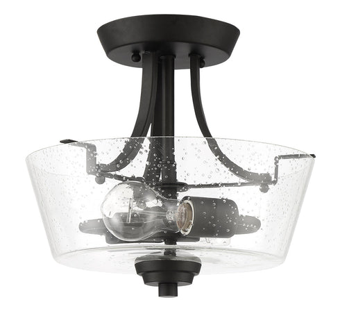 Craftmade Grace 2 Light Semiflush Convertible Model: 41952-BNK