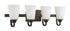 Craftmade Grace 4 Light Vanity Model: 41904-BNK
