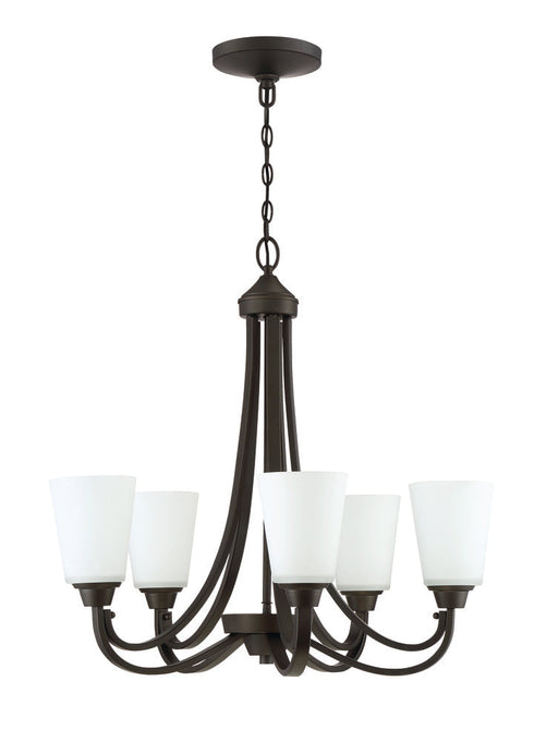 Craftmade Grace 5 Light Chandelier Model: 41925-BNK