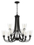 Craftmade Grace 9 Light Chandelier Model: 41929-BNK