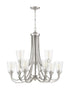 Craftmade Grace 9 Light Chandelier Model: 41929-BNK-CS