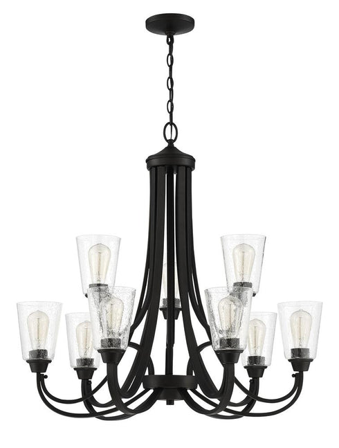 Craftmade Grace 9 Light Chandelier Model: 41929-BNK-CS