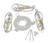 Craftmade Guide Wire System In Flat Black Model: GWS-FB
