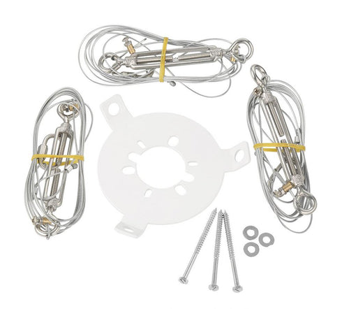 Craftmade Guide Wire System In Flat Black Model: GWS-FB