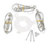 Craftmade Guide Wire System In Flat Black Model: GWS-FB