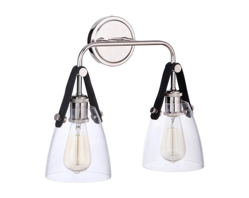 Craftmade Hagen 2 Light Wall Sconce Model: 51362-PLN