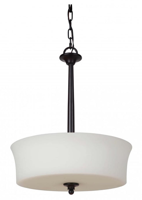 Craftmade Helena 3 Light Inverted Pendant Model: 41743-OB