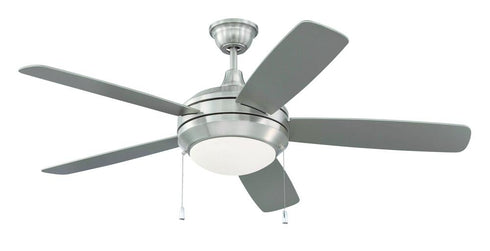 Craftmade Helios 52 Inch Ceiling Fan With Blades & LED Light Model: HE52W5-LED