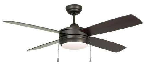 Craftmade Laval 52 Inch Ceiling Fan Blades & LED Light Kit Model: LAV52BN4LK-LED