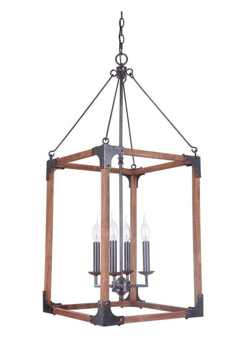Craftmade Mason 4 Light Pendant Model: P592FSNW4