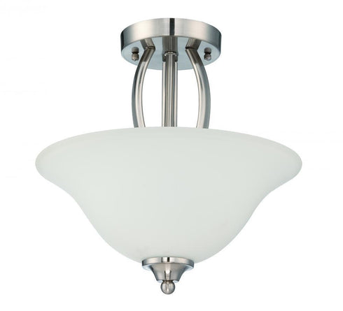 Craftmade Northlake 2 Light Semiflush Model: 38352-ABZ