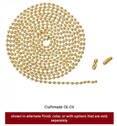 Craftmade Parts-Beaded chain 72 Inch Beaded Chain Model: C6-CH