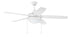 Craftmade Phaze 5 Blade 52 Inch Ceiling Fan 5 Blades LED Light Kit Model: PHA52BNK5