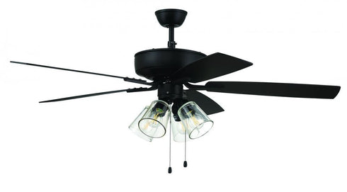 Craftmade Pro Plus 104 Clear 4 Light Kit Model: P104W5-52WWOK