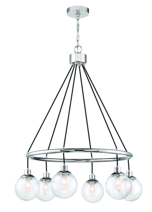 Craftmade Que 6 Light Chandelier Model: 53326-FB